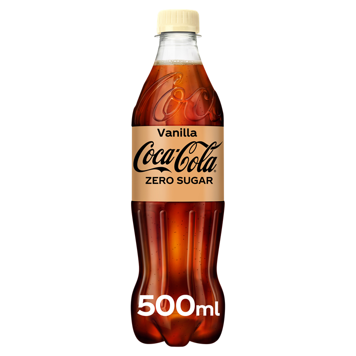 Coca-Cola Zero 12x500ml Vanilla | Premium Cola at MySupplementShop.co.uk