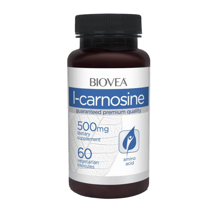 Biovea L-Carnosine 500mg 60 Vegetarian Capsules