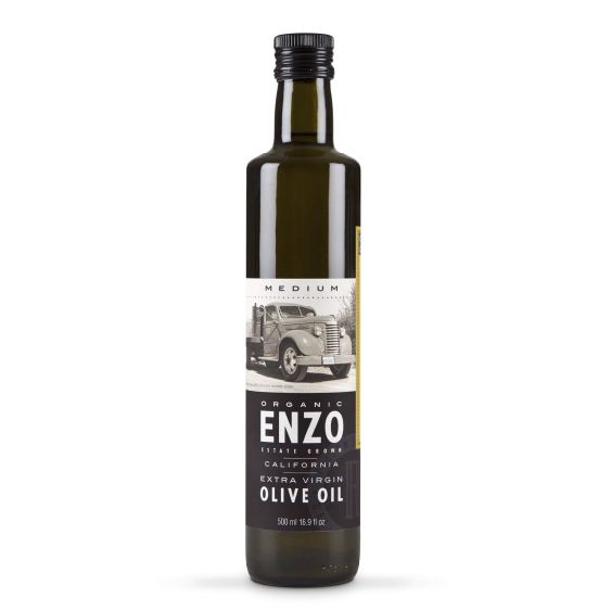 ENZO Organic Medium Extra Virgin Olive Oil 500ml Bottle | Premium Supplements at MYSUPPLEMENTSHOP