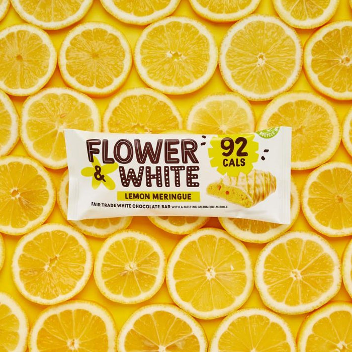 Flower&White Meringue Bar 12x20g