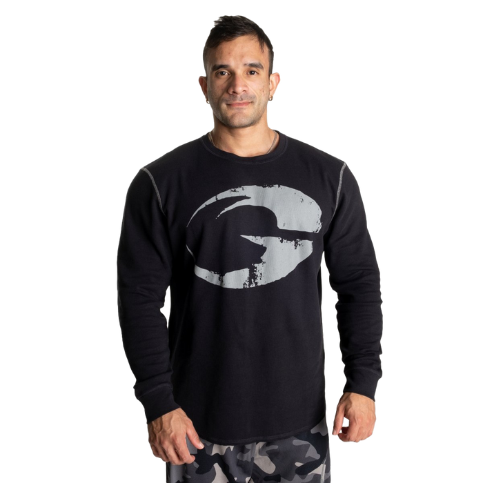 GASP Thermal Logo Sweater Asphalt