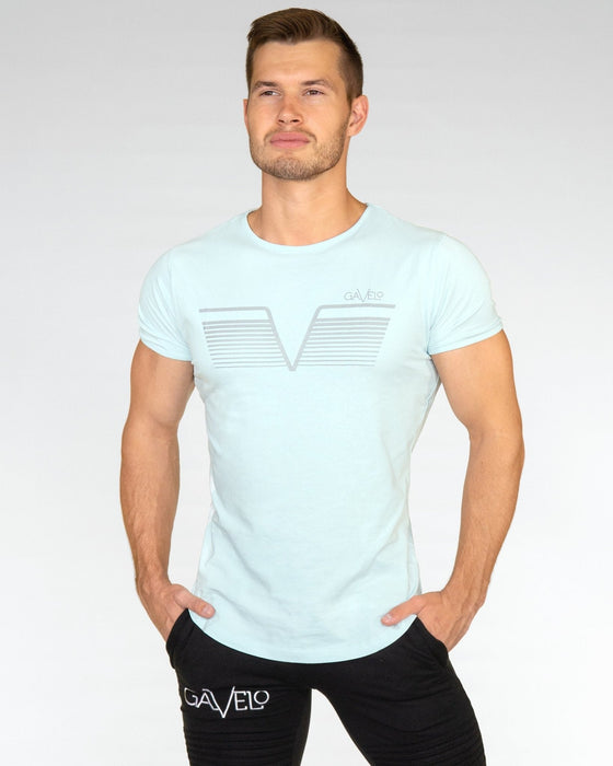 Gavelo Sports Tee Chloride Blue - Large - Sports Tee at MySupplementShop by Gavelo