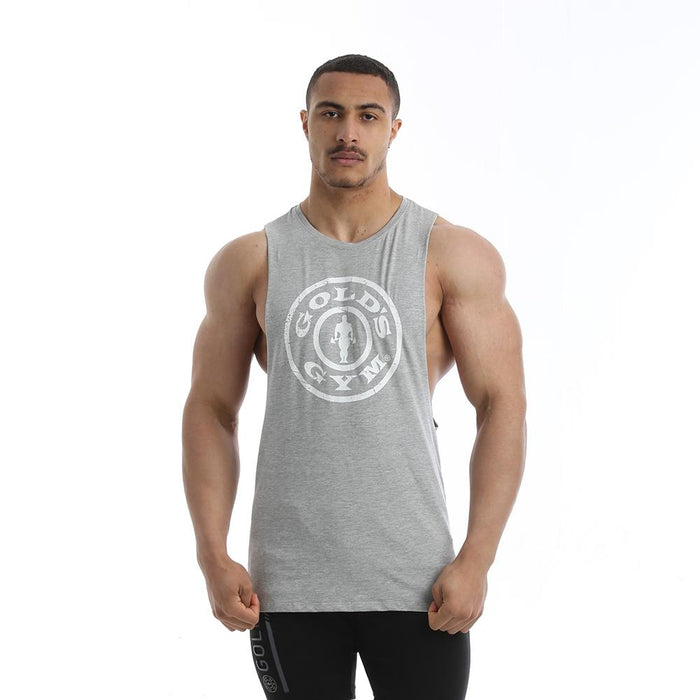 Gold's Gym Performance Stretch Vest - Grey - Small - Vest at MySupplementShop by Gold's Gym