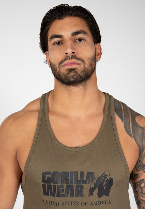 Gorilla Wear Classic Tank Top - Army Green