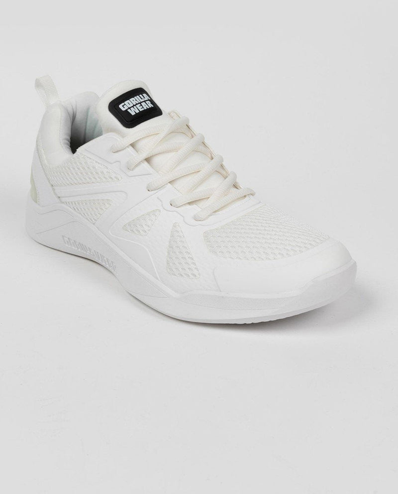 Gorilla Wear Gym Hybrids - White/White