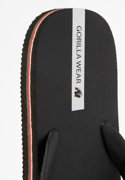 Gorilla Wear Komo Flip Flops Black - US6/EU38 - Flip Flops at MySupplementShop by Gorilla Wear