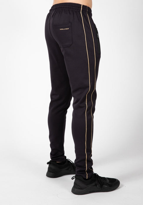 Gorilla Wear Wenden Track Pants Black/Gold