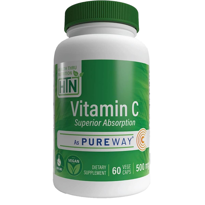 Health Thru Nutrition Vitamin C, 500 mg – 60 Kapseln