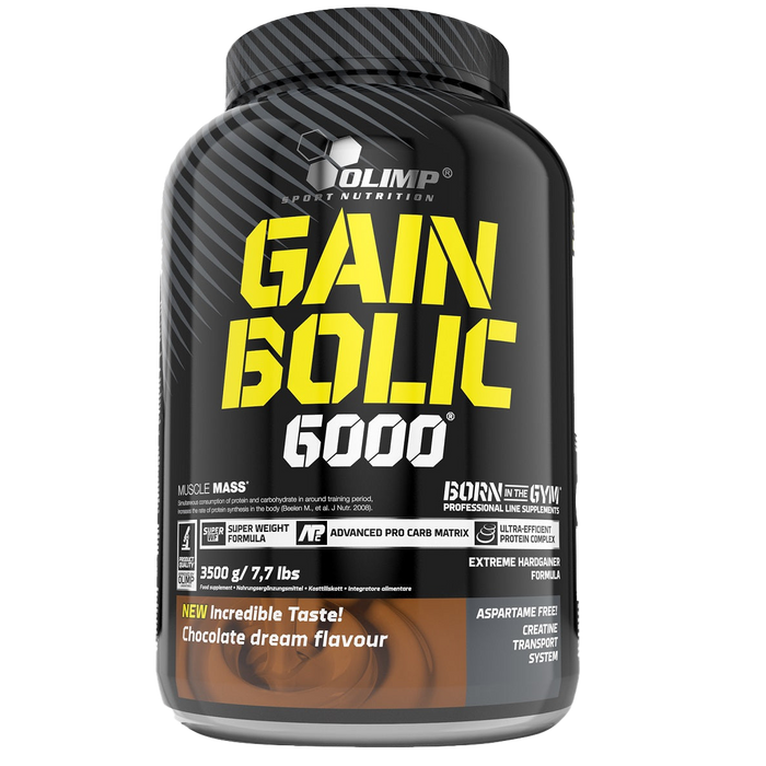 Olimp Nutrition Gain Bolic 6000, Erdbeere – 3500 Gramm