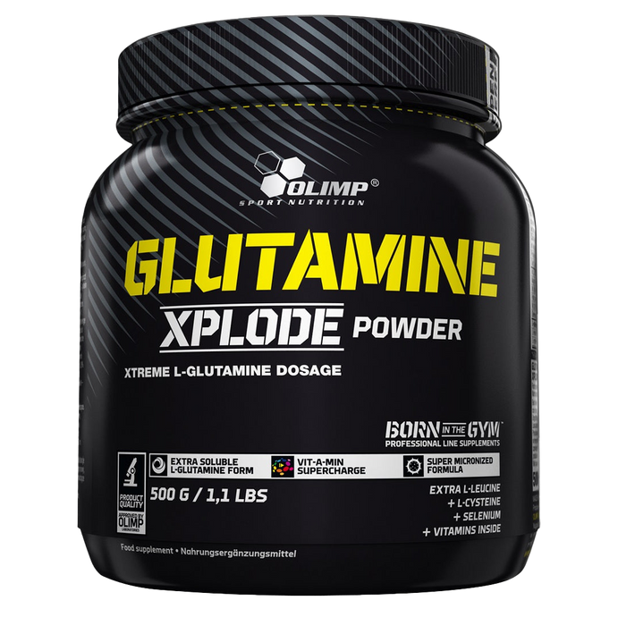 Olimp Nutrition Glutamine Xplode, Zitrone – 500 Gramm