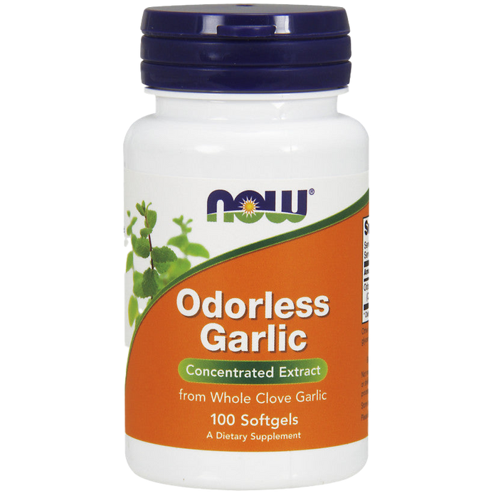 NOW Foods Odorless Garlic - 100 softgels