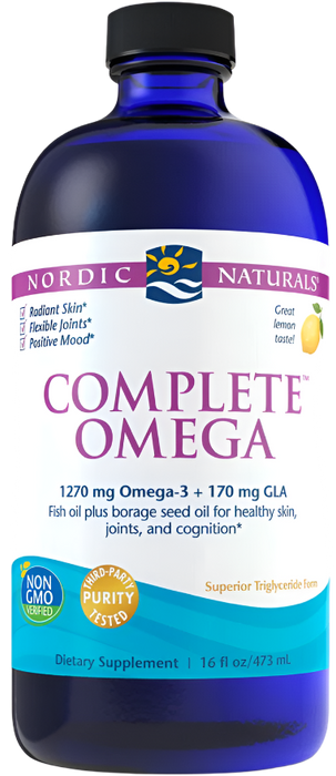 Nordic Naturals Complete Omega, 1270 mg Zitrone – 473 ml