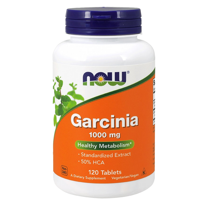 NOW Foods Garcinia, 1000 mg – 120 Tabletten