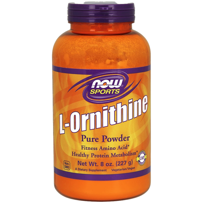 NOW Foods L-Ornithin, reines Pulver – 227 g