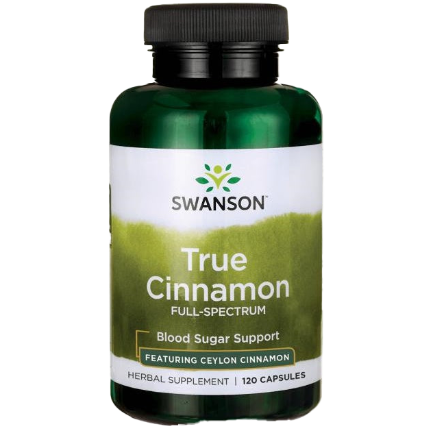 Swanson True Cinnamon Full Spectrum – 120 Kapseln