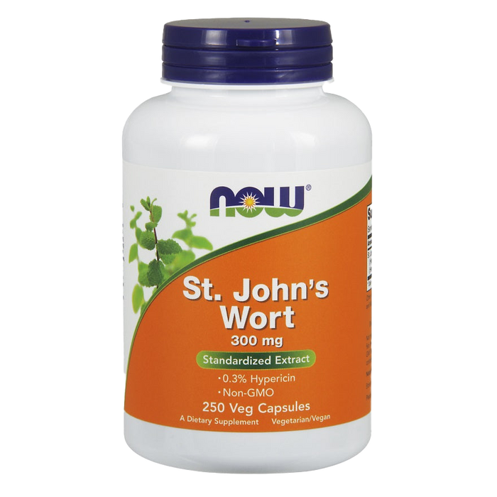 NOW Foods Johanniskraut, 300 mg – 250 Kapseln