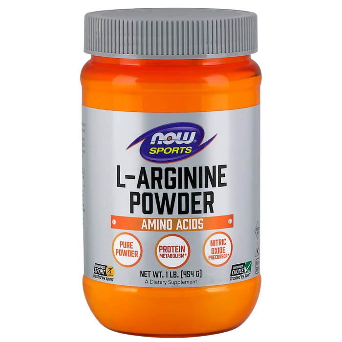 NOW Foods L-Arginin, reines Pulver – 454 g