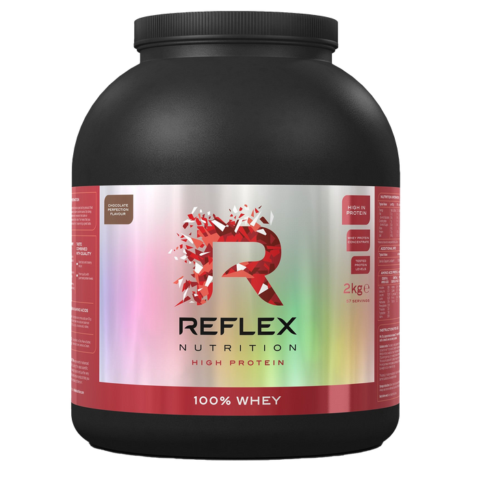 Reflex Nutrition 100 % Molke, Schokolade – 2000 Gramm