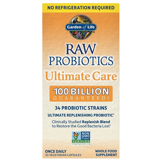 Garden of Life Raw Probiotics Ultimate Care - 30 vcaps