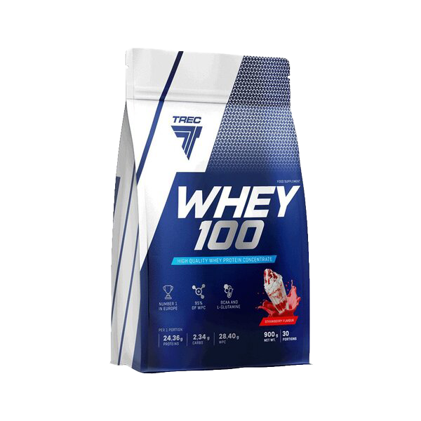 Trec Nutrition Whey 100, Cookies - 900 grams