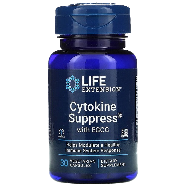 Life Extension Cytokine Suppress with EGCG - 30 vcaps