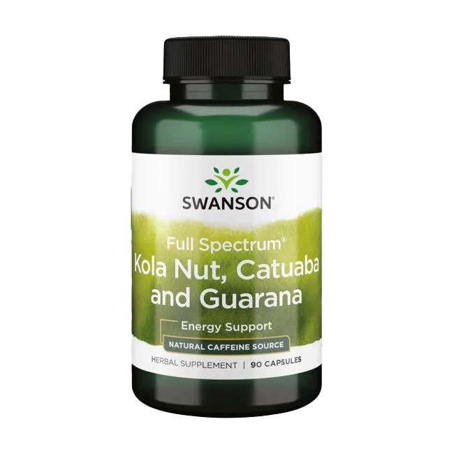 Swanson Full Spectrum Kolanuss, Catuaba &amp; Guarana – 90 Kapseln