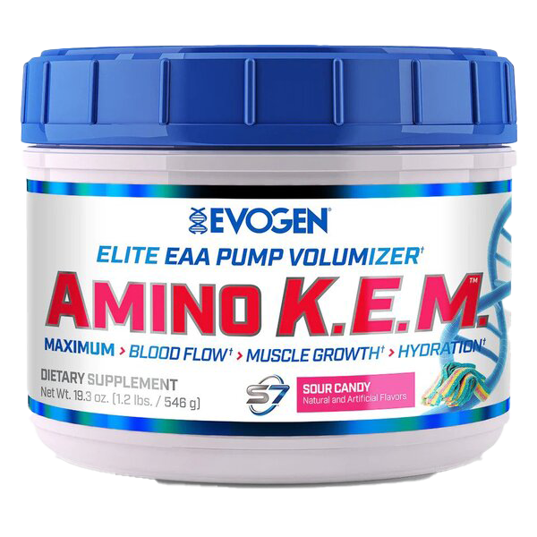 Evogen Amino K.E.M. EAA, Sour Candy - 546 grams