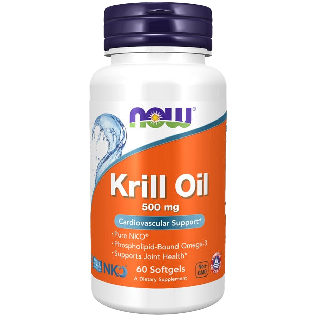 NOW Foods Krill Oil, 500mg - 60 softgels