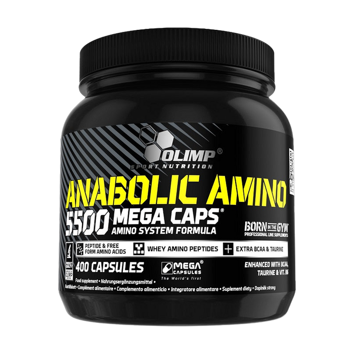 Olimp Nutrition Anabolic Amino 5500, Mega Caps - 400 caps