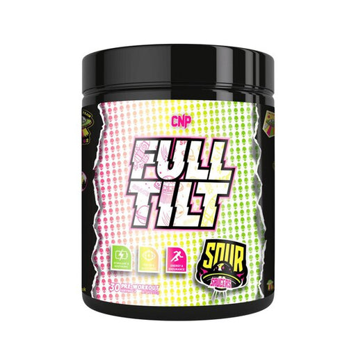 CNP Full Tilt Pre-Workout, Sour Saucers Best Value Sports Supplements at MYSUPPLEMENTSHOP.co.uk