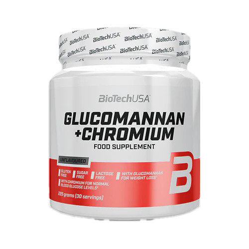 BioTechUSA Glucomannan + Chromium - 225 grams