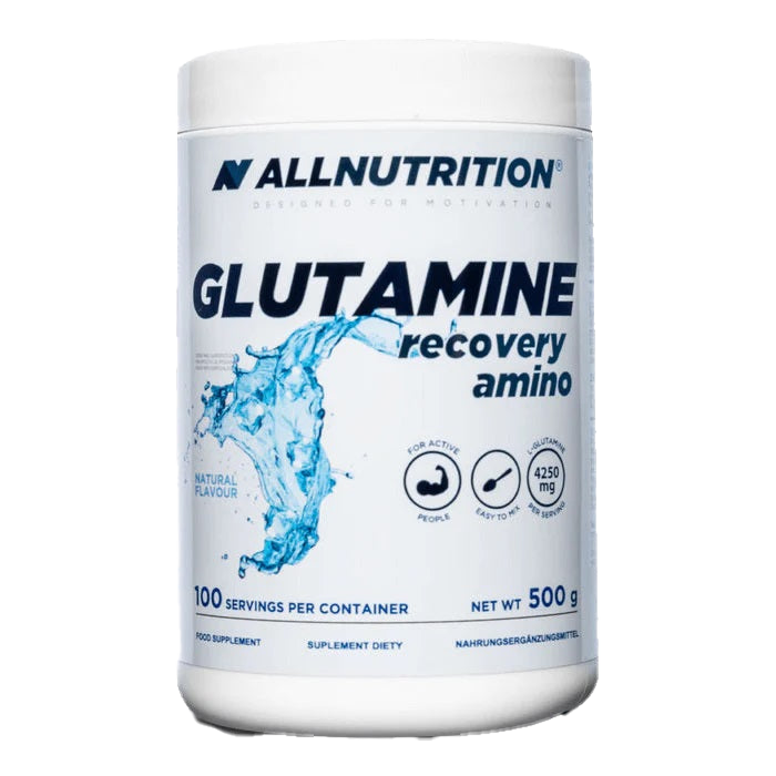 Allnutrition Glutamin Recovery Amino, natürlich – 500 g