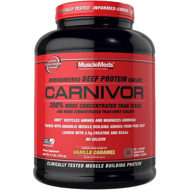 MuscleMeds Carnivor, Vanille-Karamell – 1915 Gramm