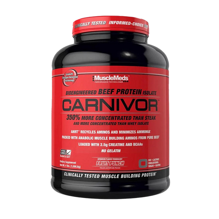 MuscleMeds Carnivor, Fruit Punch - 1808 grams