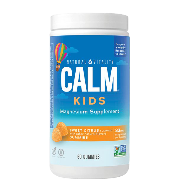 Natural Vitality Calm Kids Gummies, süße Zitrusfrüchte – 60 Gummis