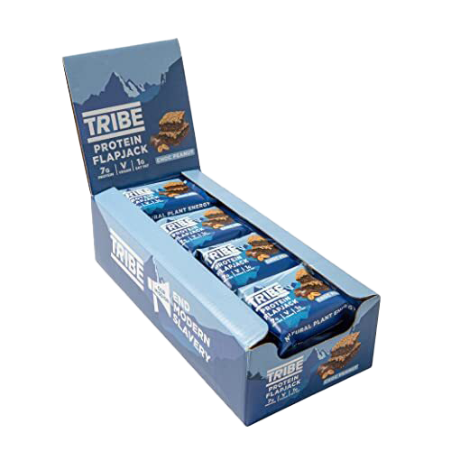 Tribe Protein Flapjack, Choc Peanut - 12 x 50g