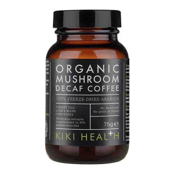 KIKI Health Decaffeinated Mushroom Coffee Organic  75g
