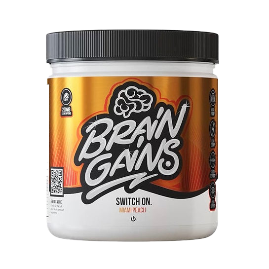 Brain Gains Switch On Miami Peach 225g