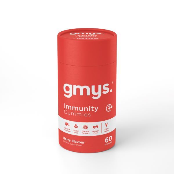 Gmys Immunity Gummies, Berry - 60 gummies Best Value Vitamin at MYSUPPLEMENTSHOP.co.uk