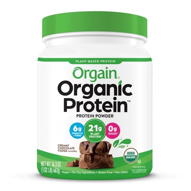 Orgain Organic Protein, Creamy Chocolate Fudge - 462g Best Value Protein Drink at MYSUPPLEMENTSHOP.co.uk