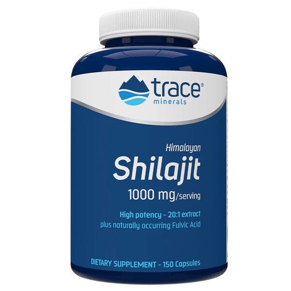 Shilajit - 150 caps - Default Title - Health and Wellbeing at MySupplementShop by Trace Minerals