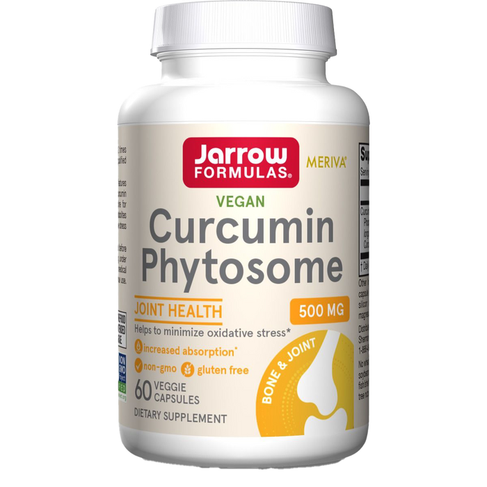 Jarrow Formulas Curcumin Phytosome 500mg 60 Veggie Capsules