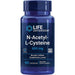 Life Extension N-Acetyl-L-Cysteine 600mg 60 Capsules | Premium Supplements at MYSUPPLEMENTSHOP