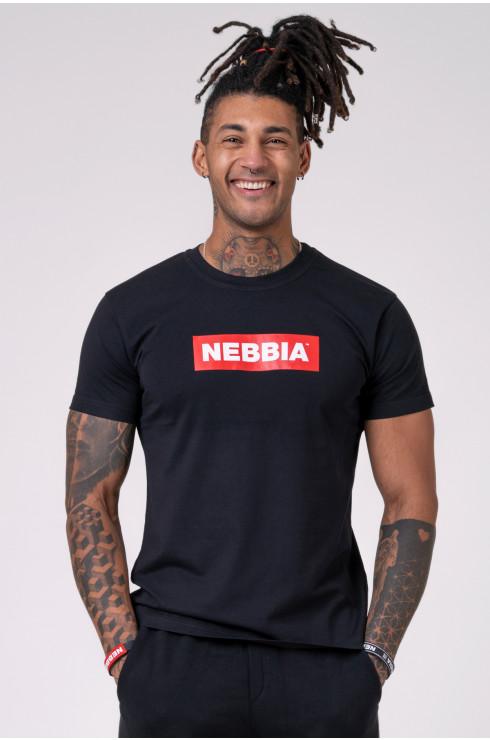 Nebbia NEBBIA Men's T-shirt 593 Black