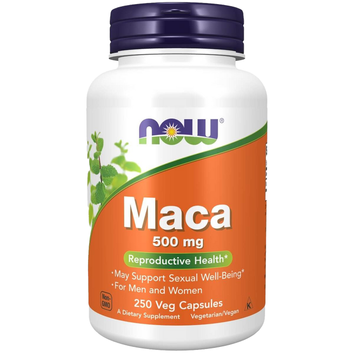 NOW Foods Maca 500 mg 250 Veg Capsules