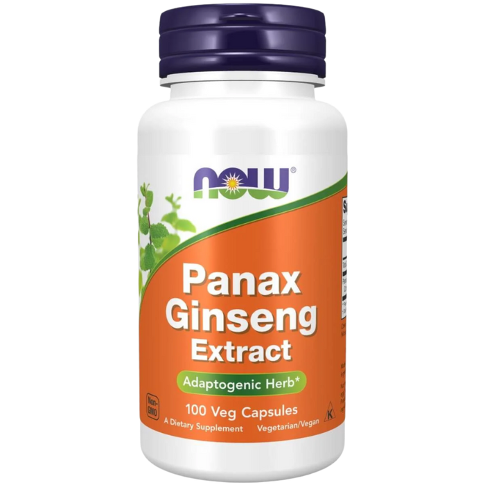 NOW Foods Panax Ginseng, 500 mg – 100 Kapseln