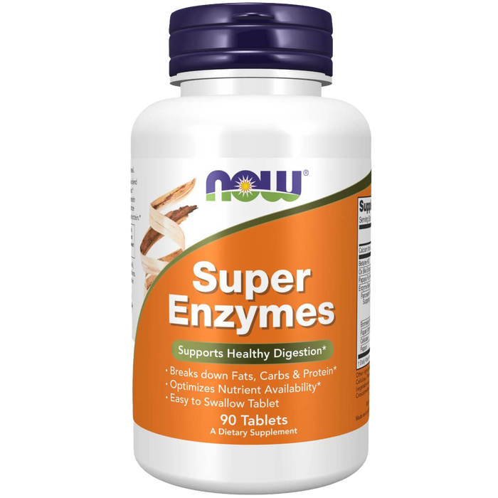 NOW Foods Super Enzymes – 90 Tabletten