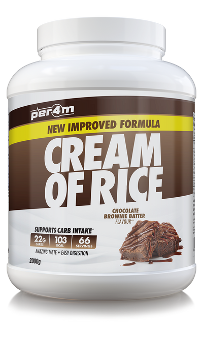 Per4m Cream of Rice 2kg - Chocolate Brownie Batter - Cream Of Rice at MySupplementShop by Per4m