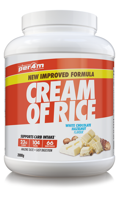 Per4m Cream of Rice 2kg - White Chocolate Hazelnut - Cream Of Rice at MySupplementShop by Per4m