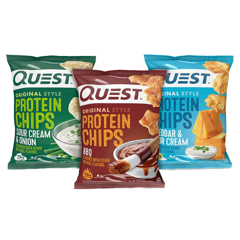 Quest Protein Chips 8 X 32g – High-Protein, Low-Carb Crunch | 19g Protein Per Serving